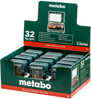 Набор бит Metabo 626700000 (32пред.) для шуруповертов/дрелей - купить недорого с доставкой в интернет-магазине