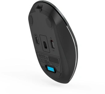 Мышь A4Tech Fstyler FB26CS Air2 серый/черный оптическая 2000dpi silent беспров. BT/Radio USB для ноутбука 4but (FB26CS AIR2 SMOKY GREY) - купить недорого с доставкой в интернет-магазине