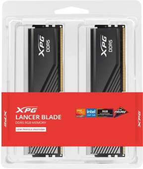 Память DDR5 2x16GB 6400MHz A-Data AX5U6400C3216G-DTLABRBK XPG Lancer RGB RTL PC5-51200 CL32 DIMM 288-pin 1.4В kit dual rank с радиатором Ret - купить недорого с доставкой в интернет-магазине