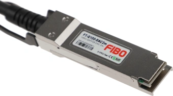 Кабель DAC FIBO_FT-Q100-DAC2m 100Гбит/с 2м QSFP28-QSFP28 (FT-Q100-DAC2M) - купить недорого с доставкой в интернет-магазине