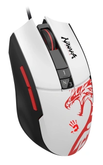 Мышь A4Tech Bloody L65 Max белый/рисунок оптическая 12000dpi USB 6but (L65 MAX NARAKA) - купить недорого с доставкой в интернет-магазине