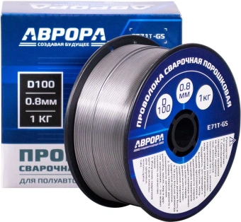 Проволока свар. Aurora E71T-GS D0.8мм 1000гр (39777) - купить недорого с доставкой в интернет-магазине