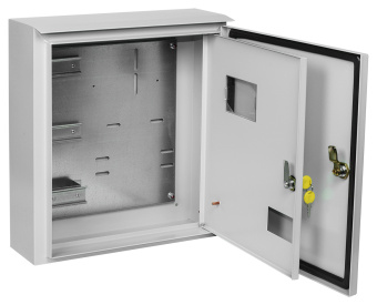 Щит распределительный IEK MKM51-N-09-54 TITAN ЩУ 3/1-1 У1 IP66 навесной 400мм 150мм 445мм 12мод. металл IP66 серый с возможностью установки счетчика (упак.:1шт) - купить недорого с доставкой в интернет-магазине