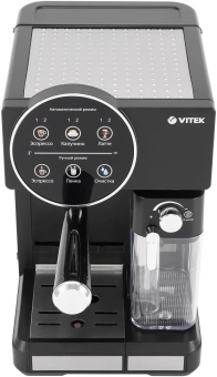 Кофеварка рожковая Vitek VT-8490 1450Вт черный - цена, купить или заказать с доставкой в интернет-магазине Кофеварка рожковая Vitek VT-8490 1450Вт черный - купить недорого с доставкой в интернет-магазине