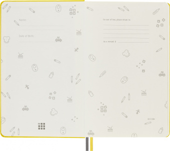 Блокнот Moleskine PASSION BABY PASBABY Large 130х210мм 400стр. подар.кор. желтый - купить недорого с доставкой в интернет-магазине