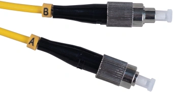 Патч-корд Cabeus FOP(D)-9-LC-FC-5M 2x9/125 OS2 LC дуплекс-FC дуплекс 5м LSZH желтый - купить недорого с доставкой в интернет-магазине