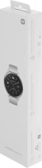 Смарт-часы Xiaomi Watch 2 46мм 1.43" AMOLED корп.серебристый рем.серый разм.брасл.:140-210мм (BHR8034GL) - купить недорого с доставкой в интернет-магазине