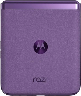 Смартфон Motorola XT2323-1 Razr 40 5G 256Gb 8Gb сиреневый раскладной 3G 4G 1Sim 6.9" 1080x2640 Android 13 64Mpix 802.11 a/b/g/n/ac/ax NFC GPS GSM900/1800 GSM1900 TouchSc Protect - купить недорого с доставкой в интернет-магазине