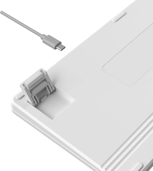 Клавиатура A4Tech Fstyler FBX53C белый USB беспроводная BT/Radio slim Multimedia (FBX53C) - купить недорого с доставкой в интернет-магазине