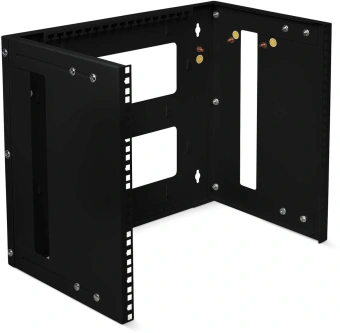 Кронштейн телекоммуникационный Cabeus NC-9U-BK настен. регул.глуб. 9U 19" 450мм нагр.:15кг черный - купить недорого с доставкой в интернет-магазине