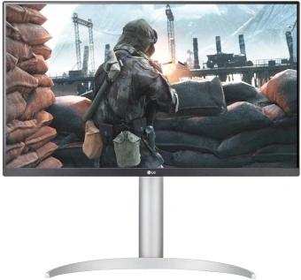 Монитор LG 27" UltraFine 27UP650K-W черный IPS LED 16:9 HDMI матовая HAS 1200:1 400cd 178гр/178гр 3840x2160 60Hz DP 4K 5.9кг - купить недорого с доставкой в интернет-магазине