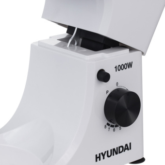 Миксер планетарный Hyundai HYM-S4451 1000Вт белый/черный - купить недорого с доставкой в интернет-магазине