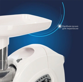 Мясорубка Аксион М42.04 1700Вт белый - купить недорого с доставкой в интернет-магазине