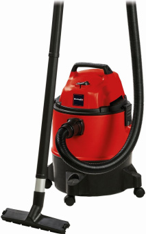 Строительный пылесос Einhell TC-VC 1825 1250Вт (уборка: сухая/влажная/выдув/сбор воды) красный - купить недорого с доставкой в интернет-магазине