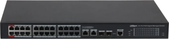 Коммутатор Dahua DH-S4228-24GT-360 (L2) 28x1Гбит/с 2SFP 24PoE 360W управляемый - купить недорого с доставкой в интернет-магазине