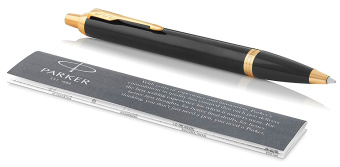 Ручка шариков. Parker IM Core K321 (CW1931666) Black GT M син. черн. подар.кор. - купить недорого с доставкой в интернет-магазине