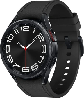 Смарт-часы Samsung Galaxy Watch 6 Classic LTE 43мм 1.3" Super AMOLED корп.черный рем.черный (SM-R955FZKACAU) - купить недорого с доставкой в интернет-магазине