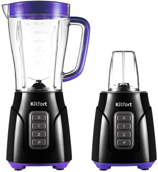 Блендер стационарный Kitfort KT-3032-1 500Вт фиолетовый - купить недорого с доставкой в интернет-магазине