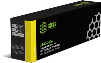 Картридж лазерный Cactus CS-CF302A CF302A желтый (32000стр.) для HP CLJ Ent M880/M880z/M880z+ - купить недорого с доставкой в интернет-магазине