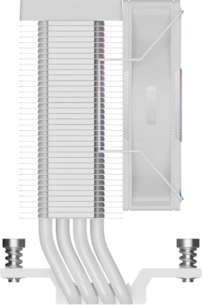 Устройство охлаждения(кулер) PcCooler R400 ARGB Soc-AM5/AM4/1200/1700/1851 белый 4-pin 18-30dB Al+Cu 180W Ret (R400-WHAWYX-US) - купить недорого с доставкой в интернет-магазине