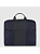 Косметичка Piquadro Brief2 BY3058BR2/BLU синий нейлон/натур.кожа