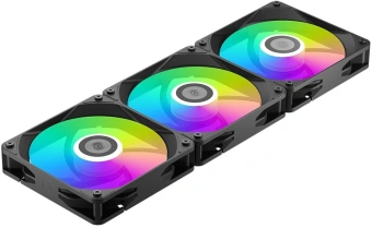 Система водяного охлаждения PcCooler DA360 V2 BK ARGB Soc-AM5/AM4/1200/1700/1851 черный 4-pin 36.5dB Al 300W Ret (DA360V2-BKAWXX-GL) - купить недорого с доставкой в интернет-магазине