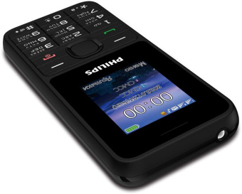 Мобильный телефон Philips E2125 Xenium черный моноблок 2Sim 1.77" 128x160 Thread-X GSM900/1800 MP3 FM microSD - купить недорого с доставкой в интернет-магазине
