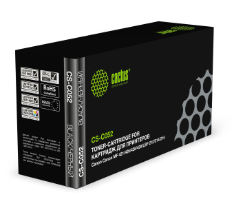 Картридж лазерный Cactus CS-C052 Cartridge 052 черный (3100стр.) для Canon Canon MF421/426/428/429/LBP 212/214/215 - купить недорого с доставкой в интернет-магазине