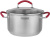 Кастрюля Rondell Sorge RDS-1220 3.1л. d=20см (с крышкой) стальной - цена, купить или заказать с доставкой в интернет-магазине Кастрюля Rondell Sorge RDS-1220 3.1л. d=20см (с крышкой) стальной - купить недорого с доставкой в интернет-магазине