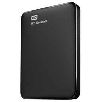 Жесткий диск WD USB 3.0 1Tb WDBUZG0010BBK-WESN Elements Portable 2.5" черный - купить недорого с доставкой в интернет-магазине