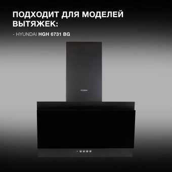 Комплект фильтров Hyundai HCF 00 черный (2шт.) - купить недорого с доставкой в интернет-магазине