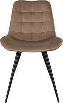 Стул для дома Бюрократ CH-K2_4 комплект 4шт св.коричневый Holland 65 металл черный на ножках (CH-K2_1/HL65_4) - купить недорого с доставкой в интернет-магазине