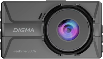 Видеорегистратор Digma FreeDrive 300W черный 4Mpix 1400x2560 130гр. - купить недорого с доставкой в интернет-магазине