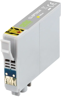 Картридж струйный Cactus CS-EPT0924 T0924 желтый (6.6мл) для Epson Stylus C91/CX4300/T26/T27/TX106/TX109/TX117/TX119 с чипом - купить недорого с доставкой в интернет-магазине