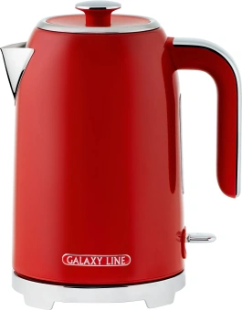 Чайник электрический Galaxy Line GL 0349 1.7л. 2200Вт красный корпус: нерж.сталь (ГЛ0349Л) - купить недорого с доставкой в интернет-магазине