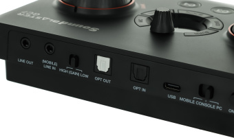 Звуковая карта Creative USB Sound BlasterX GC7 (Super X-Fi Ultra DSP) 7.1 Ret - купить недорого с доставкой в интернет-магазине