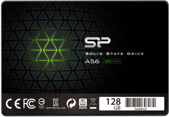 Накопитель SSD Silicon Power SATA-III 128GB SP128GBSS3A56B25 Ace A56 2.5" - купить недорого с доставкой в интернет-магазине