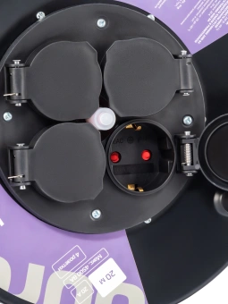 Сетевой удлинитель Buro BU-PSR4.40/G-16 40м (4 розетки) оранжевый (коробка) - купить недорого с доставкой в интернет-магазине