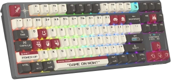 Клавиатура A4Tech Bloody WS87 механическая серый/красный USB for gamer LED (WS87) - цена, купить или заказать с доставкой в интернет-магазине Клавиатура A4Tech Bloody WS87 механическая серый/красный USB for gamer LED (WS87) - купить недорого с доставкой в интернет-магазине