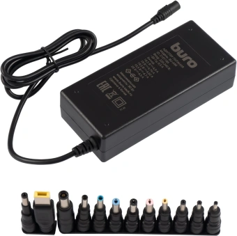 Блок питания Buro BU-A90 ручной 90W 18.5V-20V 12-коннект. 4.7A от бытовой электросети - купить недорого с доставкой в интернет-магазине