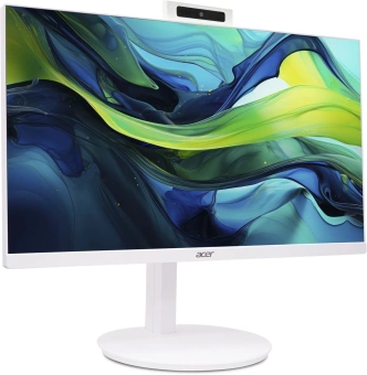 Моноблок Acer Aspire C24A-GRPL 23.8" Full HD Core 5 120U (1.4) 16Gb SSD512Gb Graphics CR Eshell GbitEth WiFi BT 90W клавиатура мышь Cam белый 1920x1080 - купить недорого с доставкой в интернет-магазине