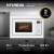 Микроволновая печь Hyundai HBW 2544 WG 25л. 900Вт белый (встраиваемая) - купить недорого с доставкой в интернет-магазине