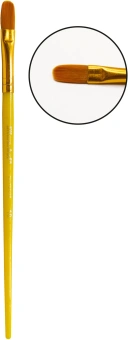 Набор кистей Silwerhof Color (наб.10шт) синт.кр.№2,3/плос.№3,6,7,12/овал.№3,10 - купить недорого с доставкой в интернет-магазине