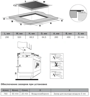 Индукционная варочная поверхность Darina 6P EI 527 B черный - купить недорого с доставкой в интернет-магазине