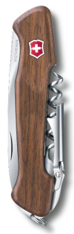 Нож перочинный Victorinox WineMaster (0.9701.63) 130мм 6функц. карт.коробка в комплекте: чехол кож. - купить недорого с доставкой в интернет-магазине