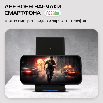 Беспроводное зар./устр. Buro CWC-QC5 15W 3A (QI) USB-C универсальное черный (CWC-QC5A15BK) - купить недорого с доставкой в интернет-магазине