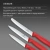 Набор ножей кухон. Victorinox Swiss Classic 6.7111.34C1 для овощей компл.:3предм. красный европодвес - купить недорого с доставкой в интернет-магазине