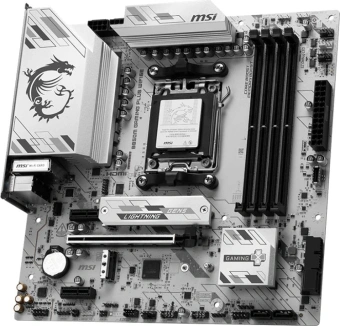 Материнская плата MSI B850M GAMING PLUS WIFI6E SocketAM5 AMD B850 4xDDR5 mATX AC`97 8ch(7.1) 2.5Gg RAID+HDMI+DP - купить недорого с доставкой в интернет-магазине