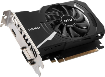 Видеокарта MSI PCI-E 3.0 GT 1030 AERO ITX 2GD4 OC NVIDIA GeForce GT 1030 2Gb 64bit DDR4 1189/2100 HDMIx1 HDCP Ret - купить недорого с доставкой в интернет-магазине