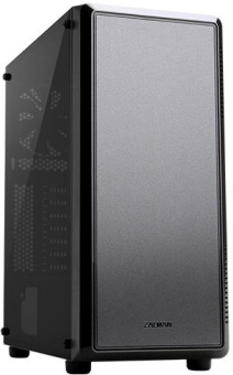 Корпус Zalman S4 черный без БП ATX 6x120mm 1xUSB2.0 1xUSB3.0 audio bott PSU - купить недорого с доставкой в интернет-магазине